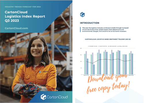 CartonCloud logistics index q3 2023 report