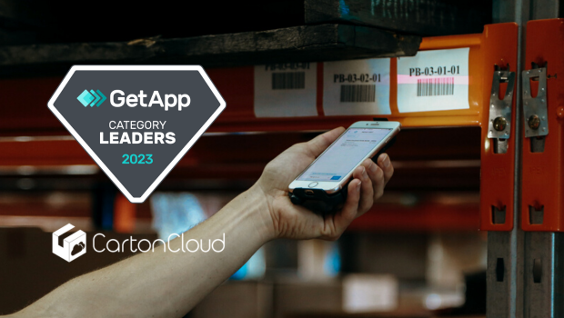 CartonCloud top user rated GetApp Software leaders 2023