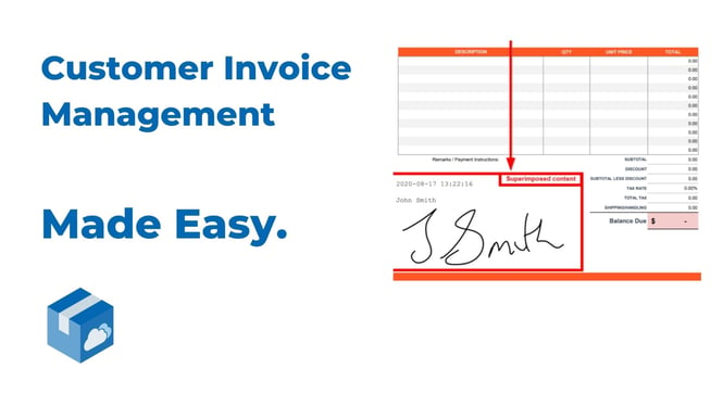 Customer Invoice Management Made Easy.