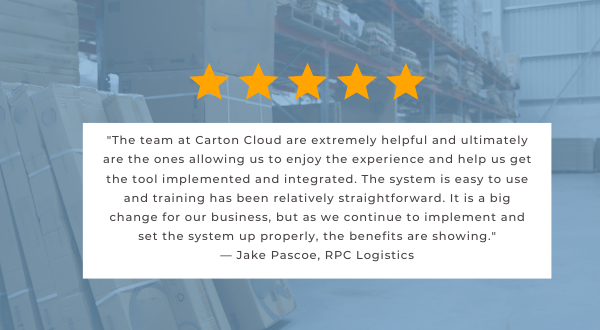 cartoncloud support review