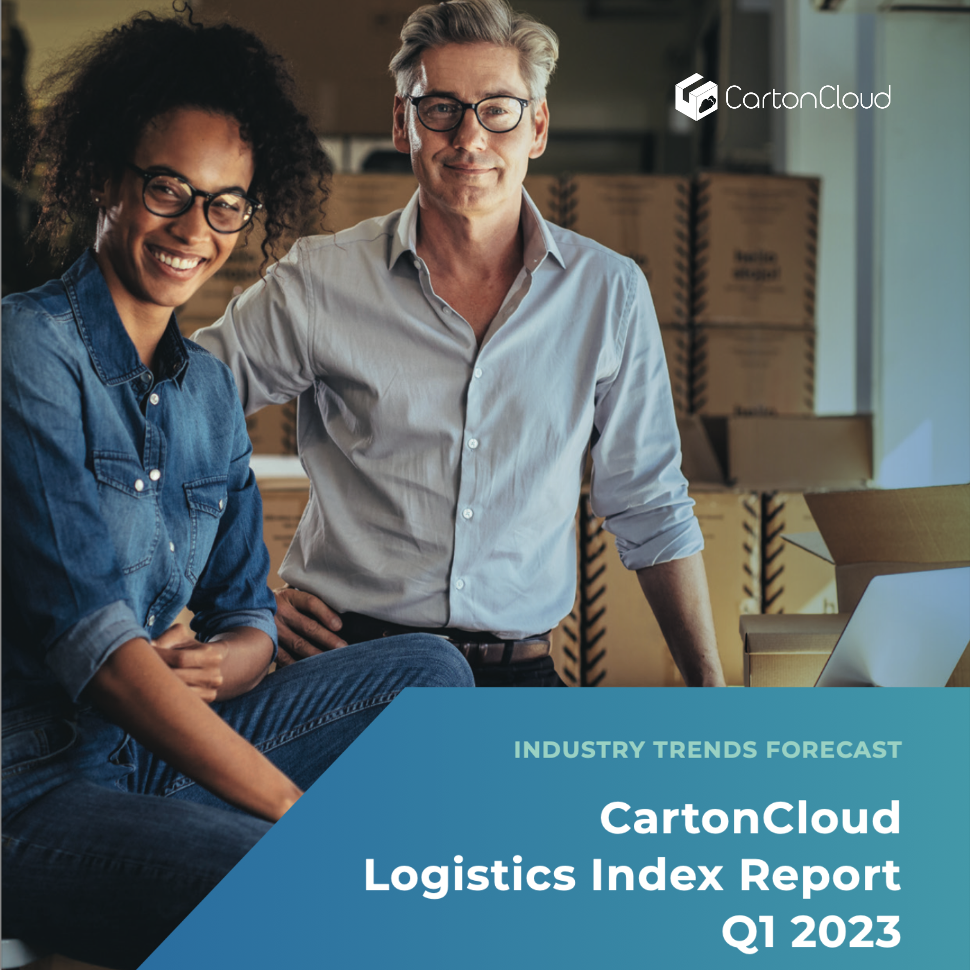 cartoncloud logistics index report q1 2023 cover