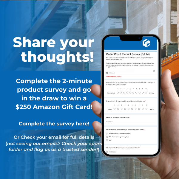 Fill out our 2-minute product survey and go in the draw to win a $250 Amazon Gift Card!